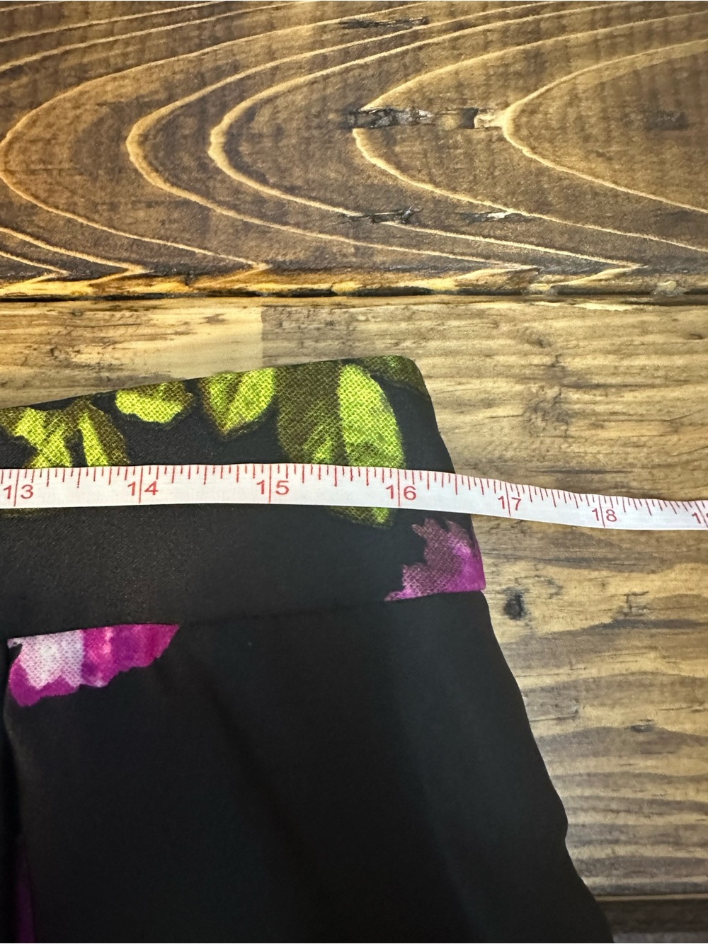 Mix Nouveau Skirt Size Large Floral Pockets On The Side - Picture 5 of 10